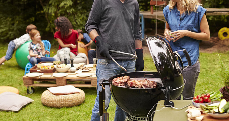 Image illustrant le design des bbq Weber Grill